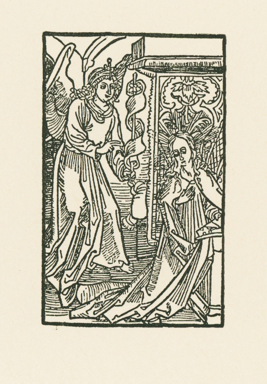 De Aankondiging door Albrecht Dürer or Duerer