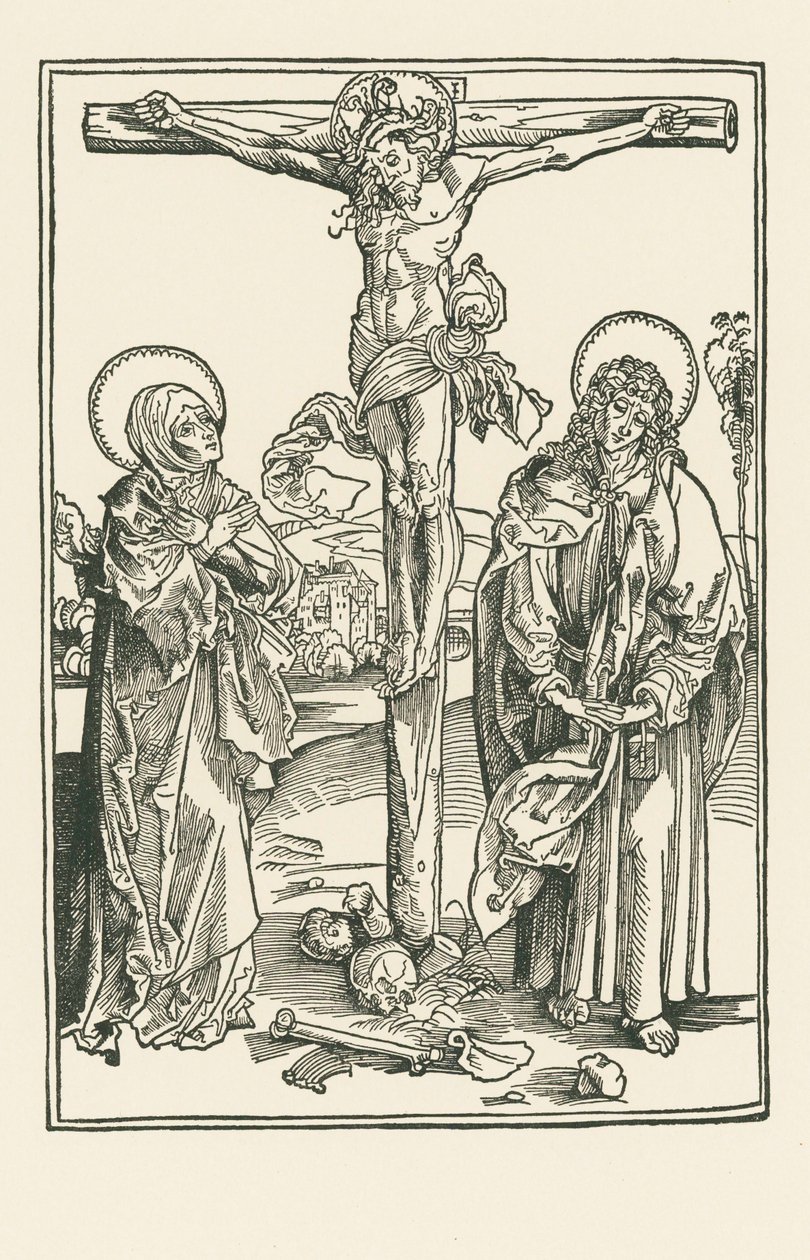 De kruisiging door Albrecht Dürer or Duerer