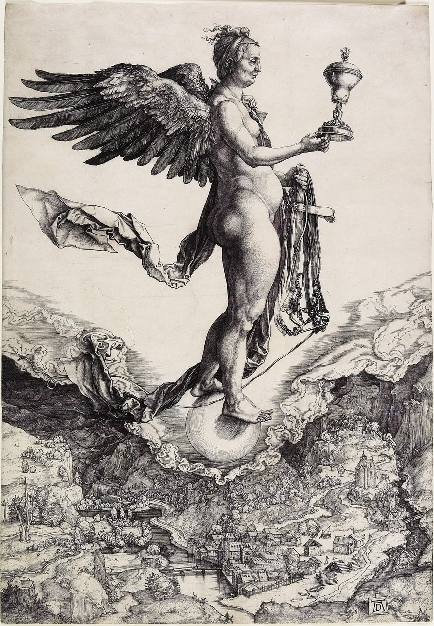 Het grote fortuin, ca. 1501-1502 door Albrecht Dürer