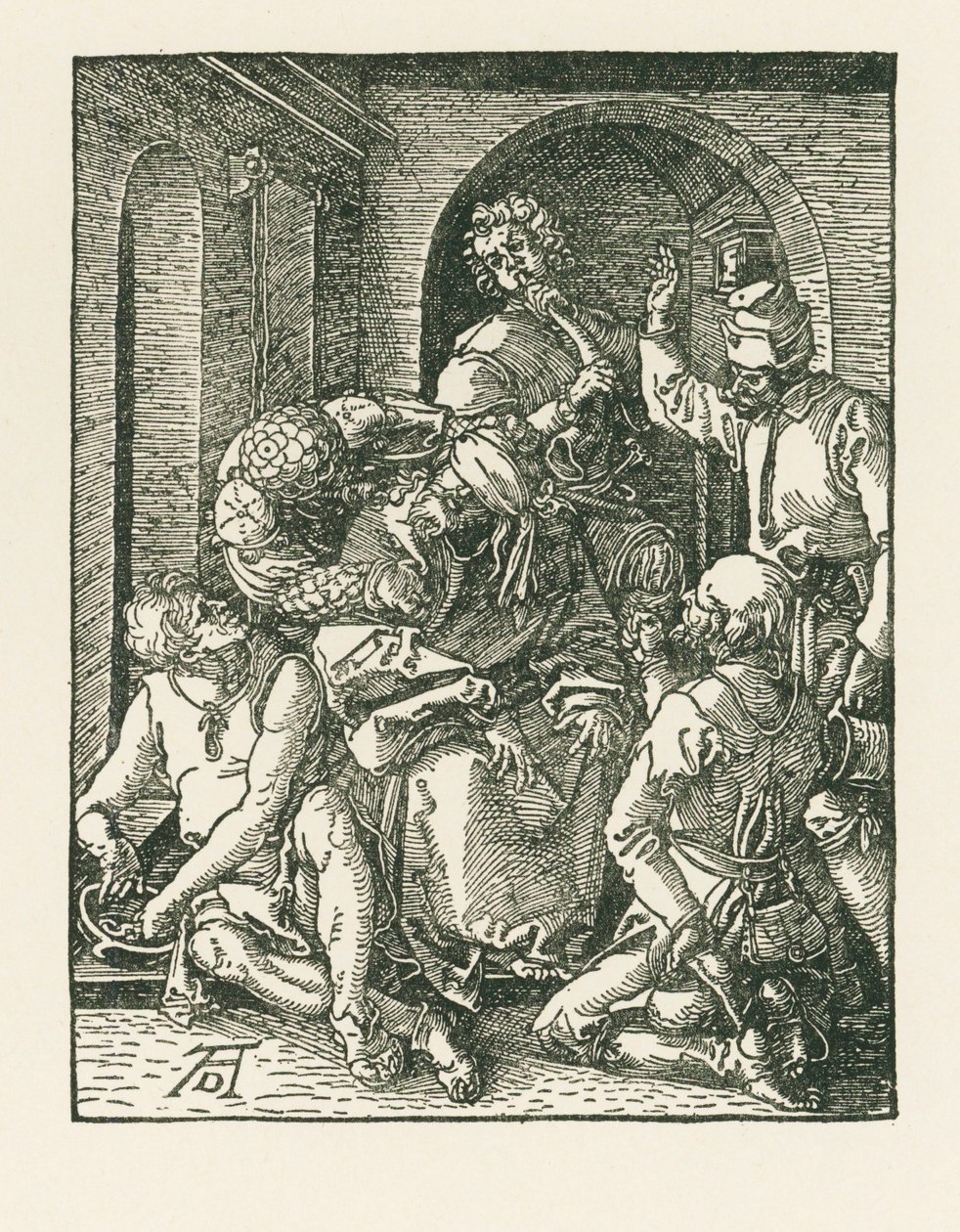 De bespotting van Christus, ca. 1508-09 (houtsnede) door Albrecht Dürer or Duerer