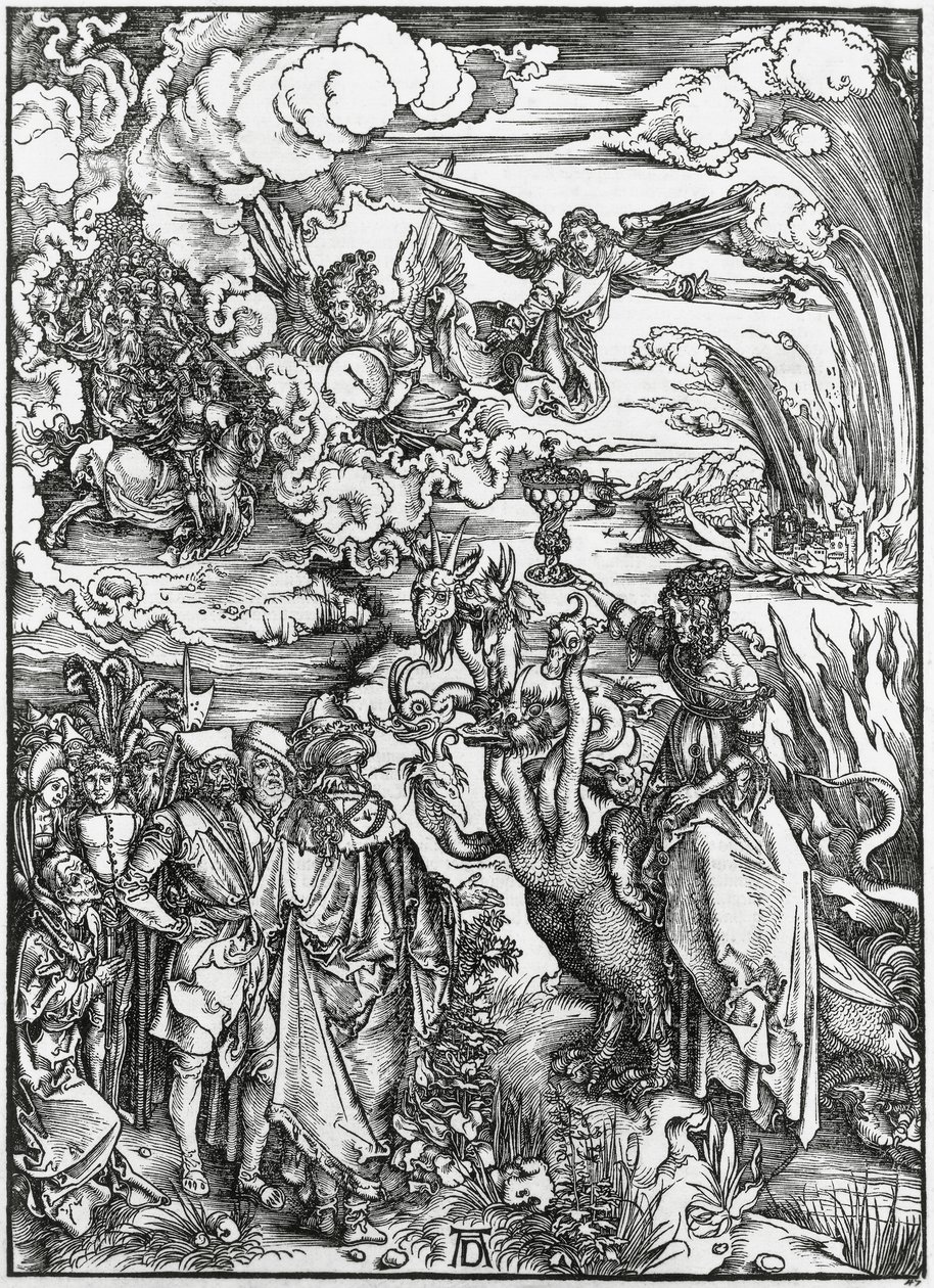 Hoer van Babylon, Apocalyps door Albrecht Dürer
