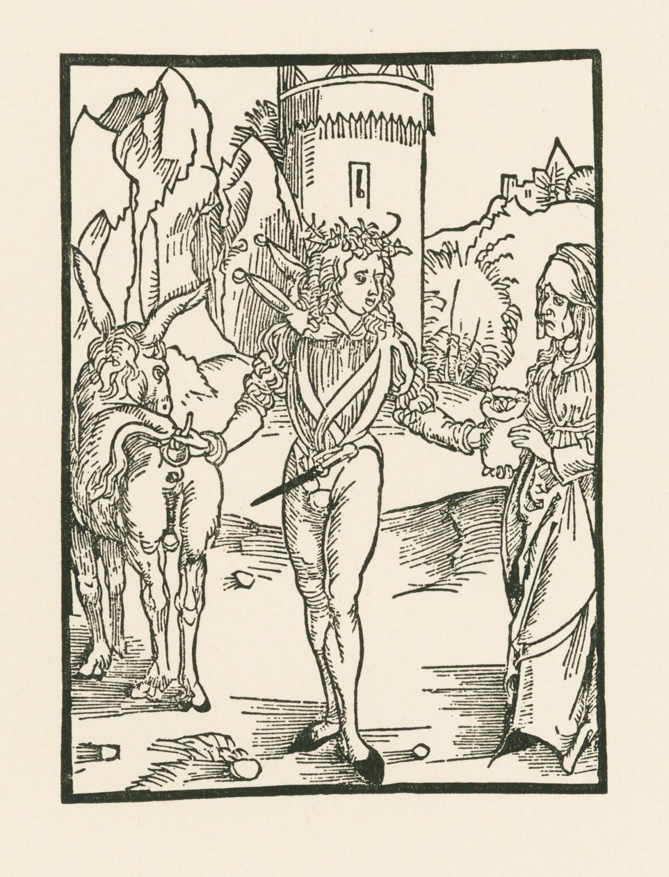 Zwaaien door goede wil door Albrecht Dürer or Duerer