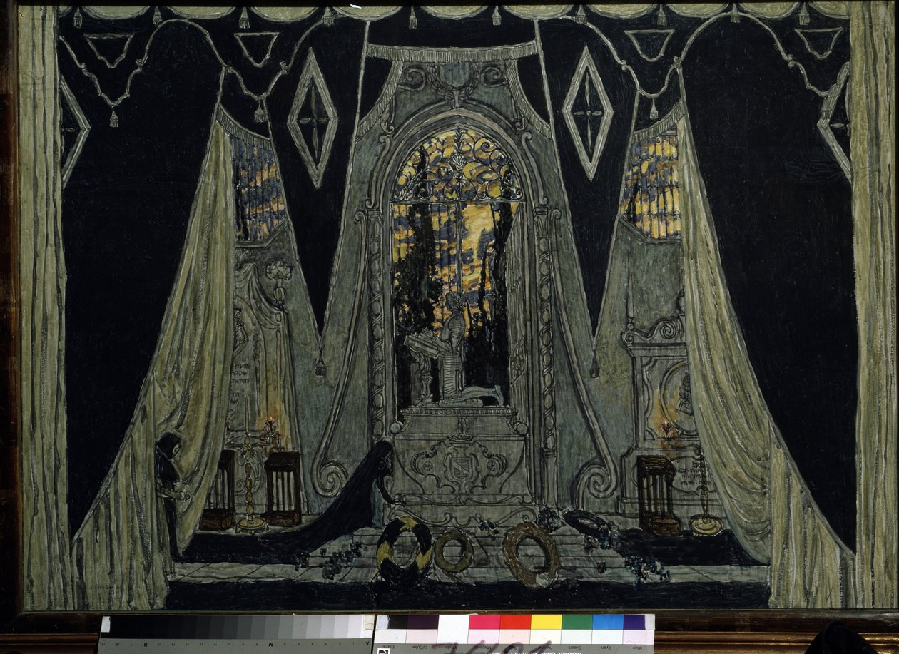 Decor voor de opera 