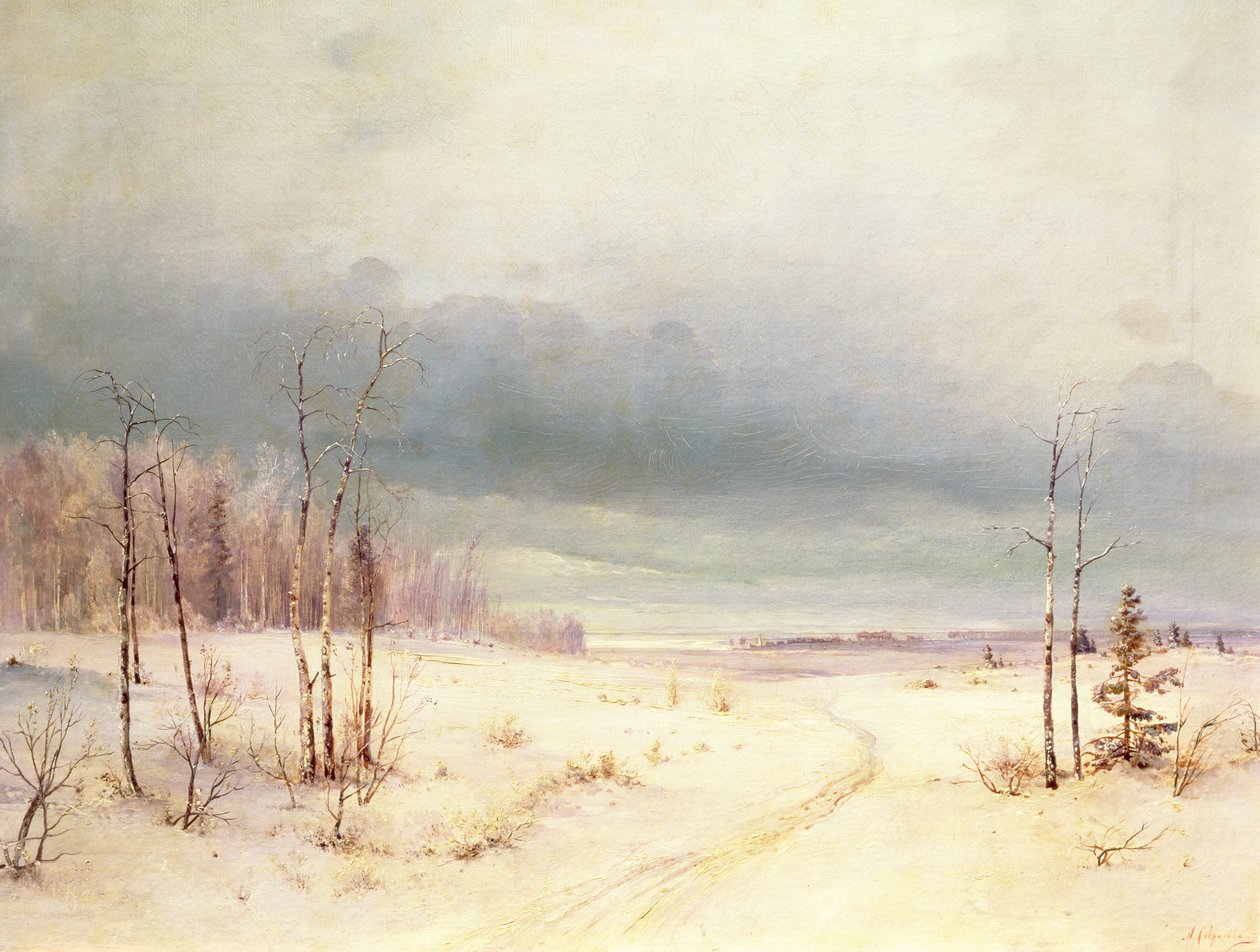 Winter door Alexei Kondratjewitsch Sawrassow