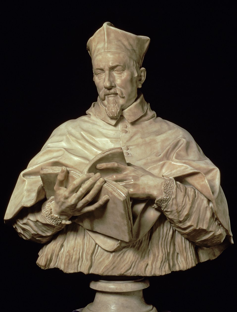 Buste van Kardinaal P.S. Zacchia Rondanini door Alessandro Algardi