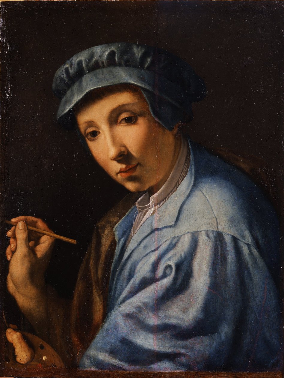 Italiaans:  Autoritratto Zelfportret door Alessandro Allori