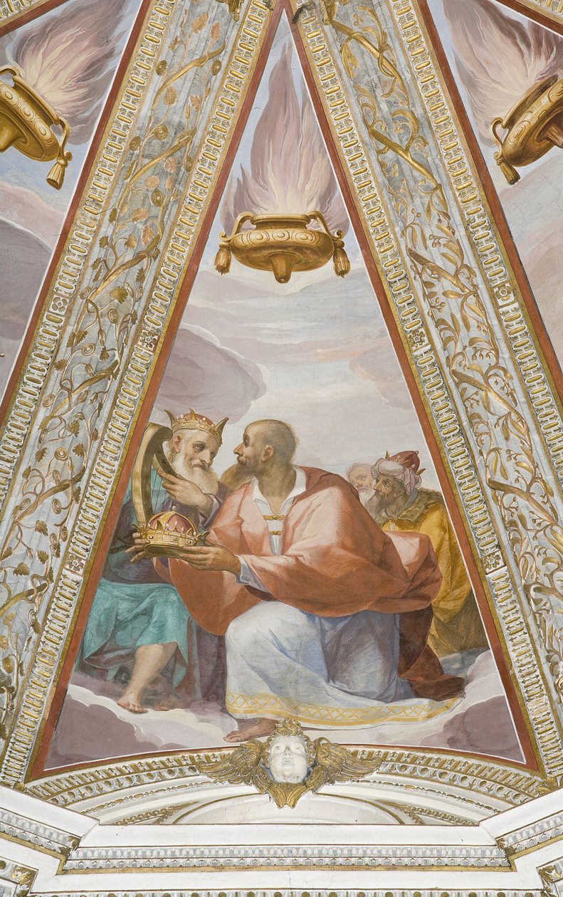 De koningen, uit de Eeuwige Vader en de koningen door Alessandro Casolani