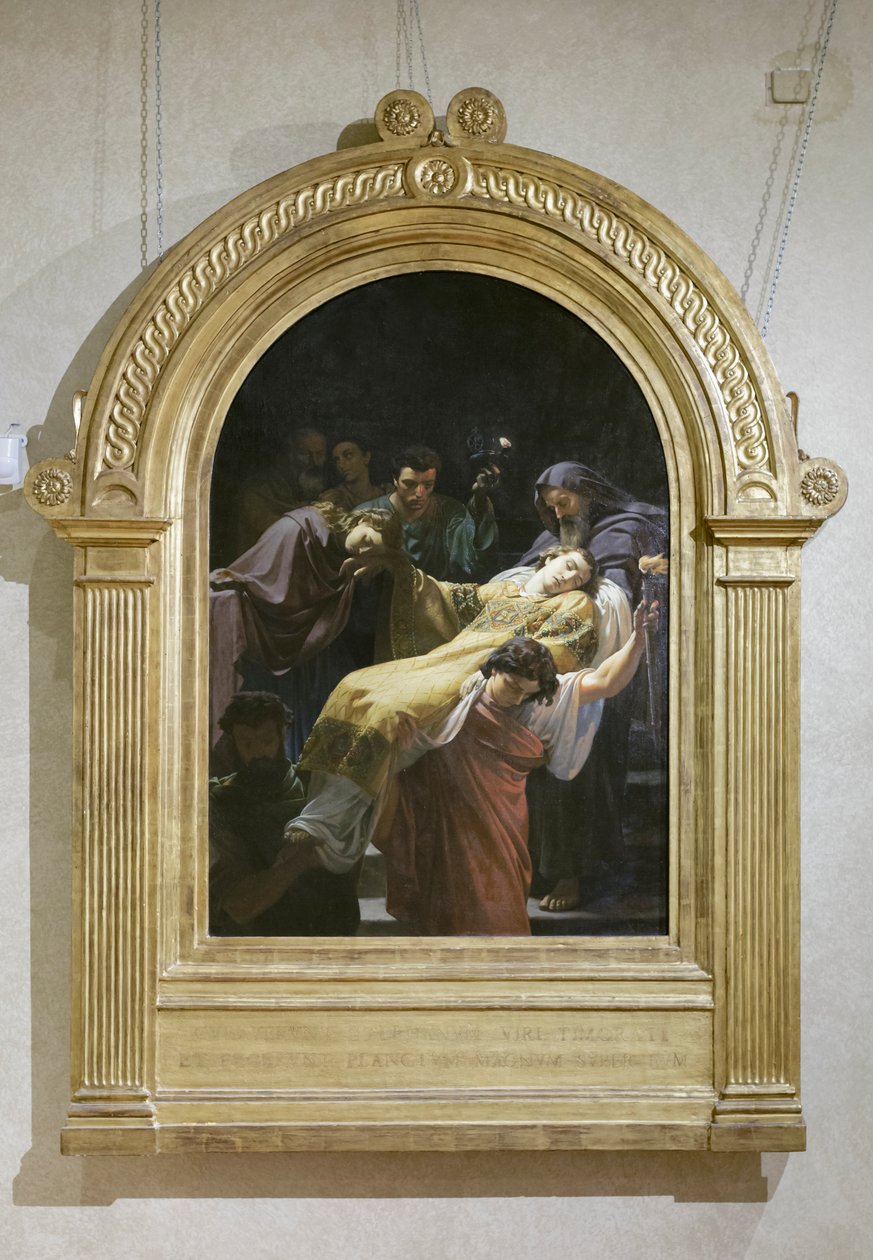 Transport van Sint Stefanus door Alessandro Franchi