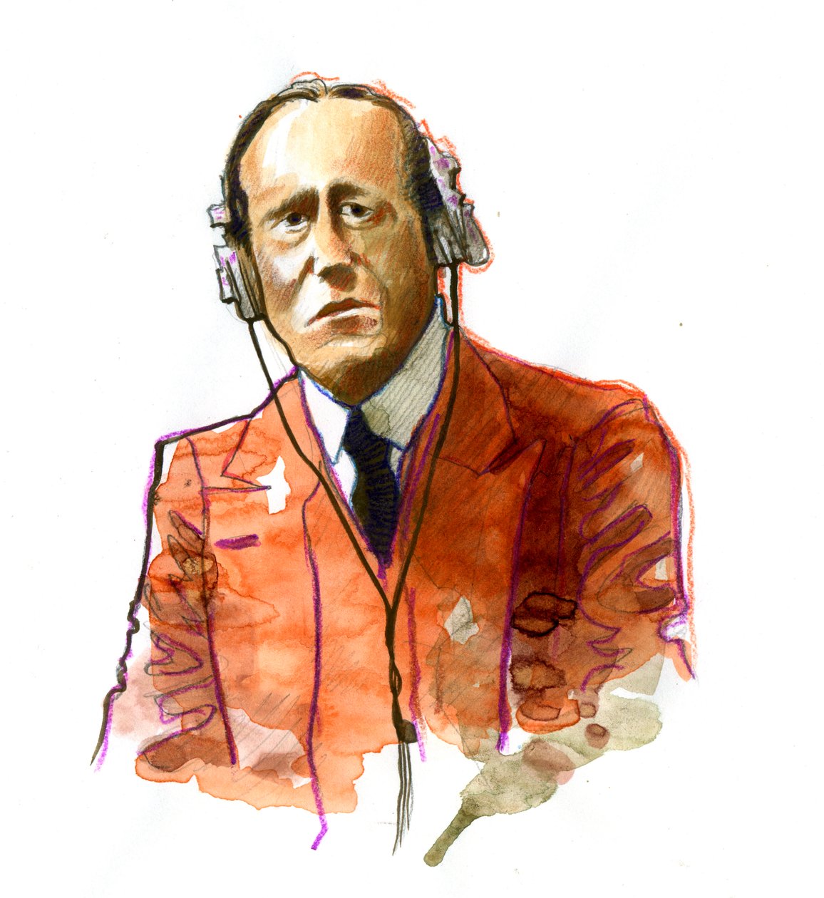Portret van Guglielmo Marconi (1874-1937), Italiaanse natuurkundige, uitvinder van de telegraaf door Alessandro Lonati