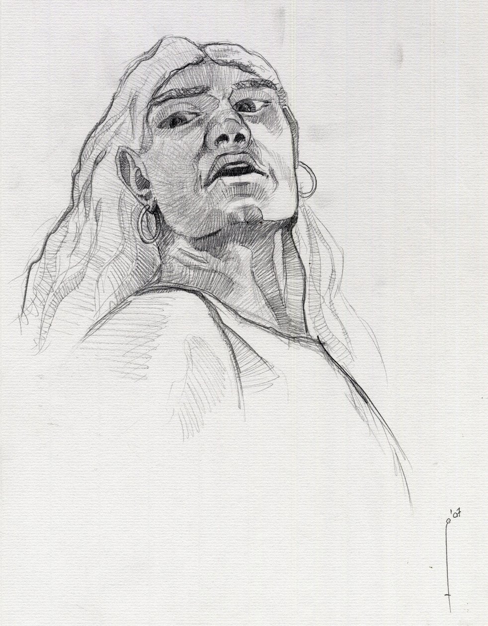 Portret van een piraat of buste van een zeeman door Alessandro Lonati