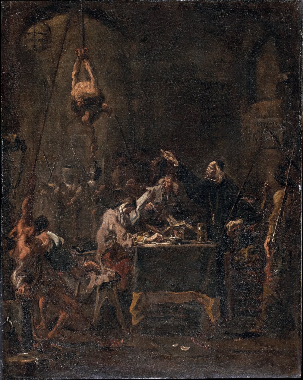 Martelscène door Alessandro Magnasco
