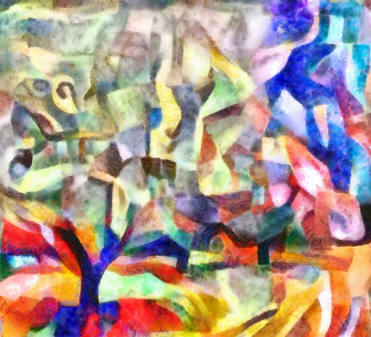 Boom in de tuin, 2017 door Alex Caminker