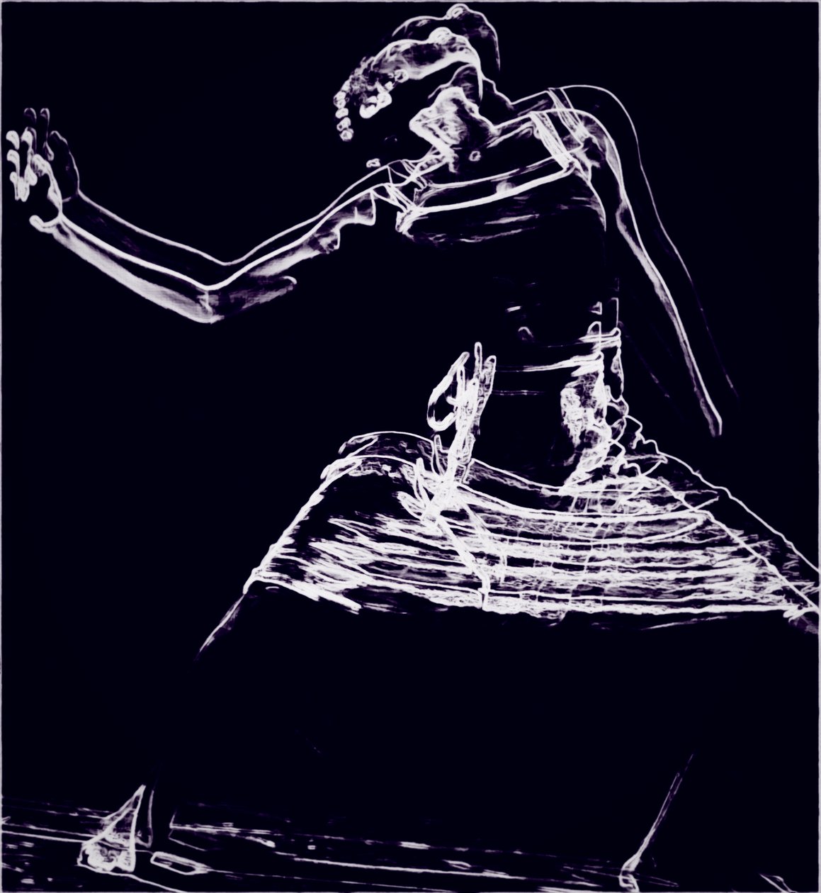 Pose energie, 2019 door Alex Caminker