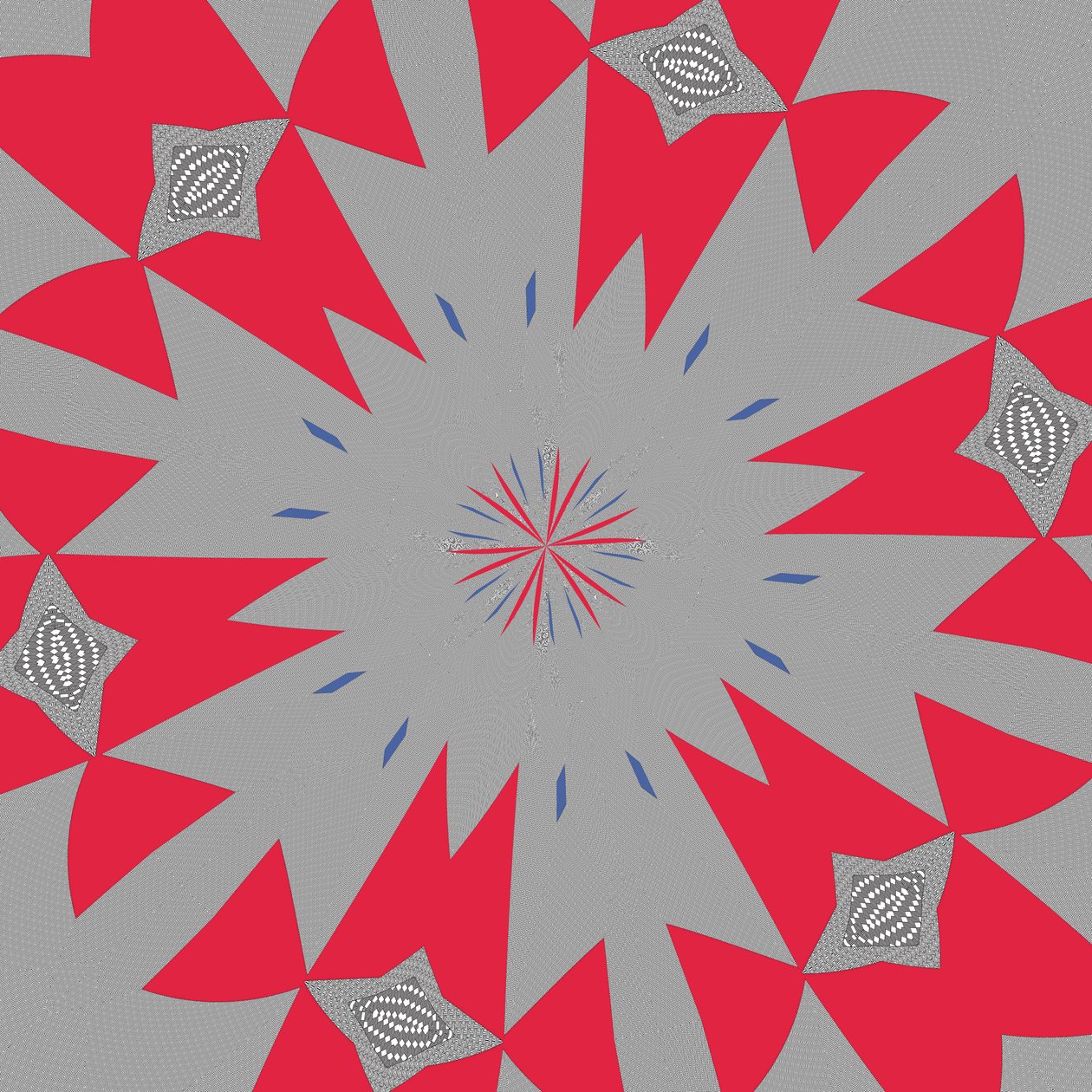 symmetrie #43 door Alex Caminker