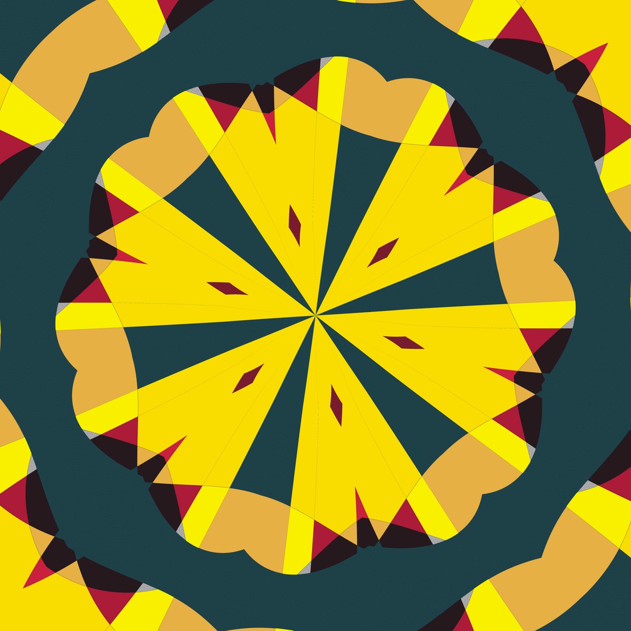 Symmetrie #53, 2019 door Alex Caminker