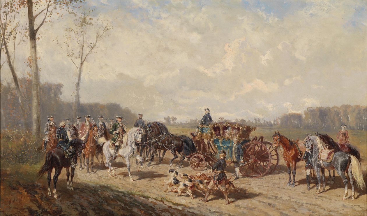 Ontmoeting tijdens het rijden door Alexander von Bensa