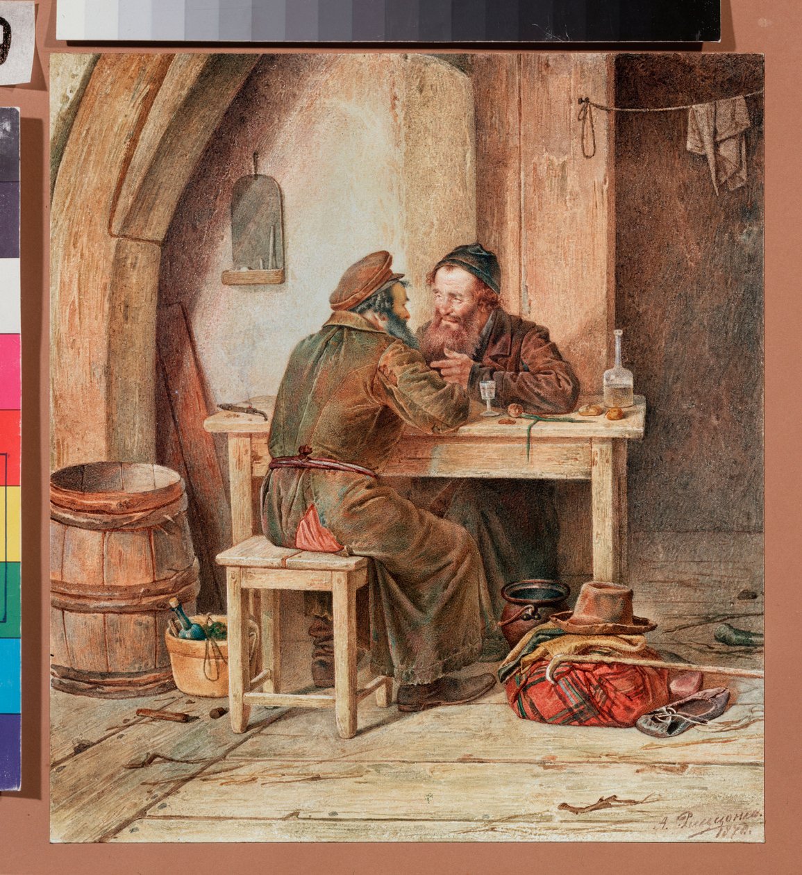 In een taverne door Alexander Antonovich Rizzoni