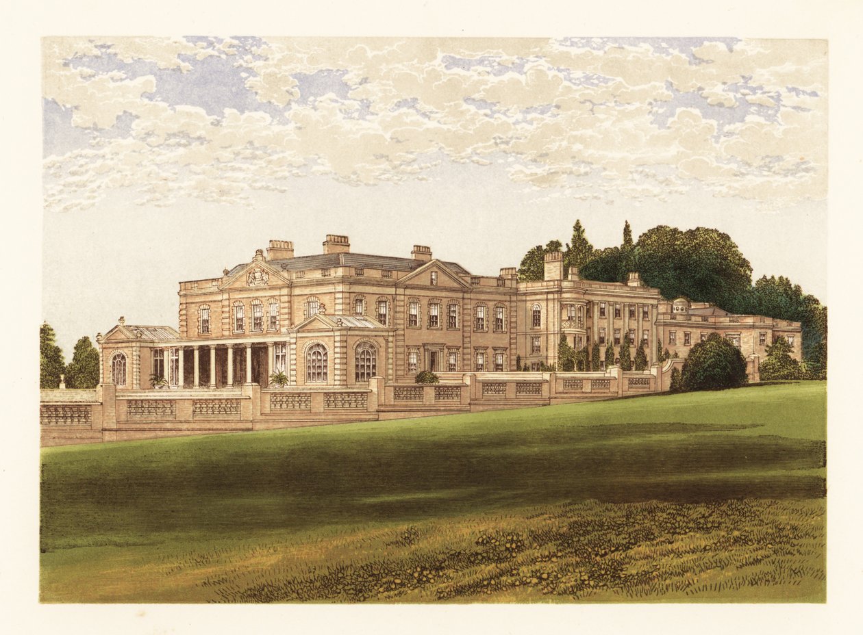 Gunton Park, Suffolk, Engeland door Alexander Francis (after) Lydon