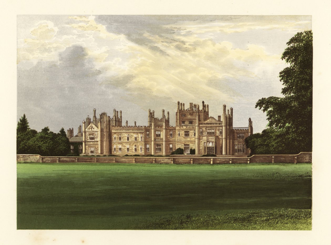 Tregothnan House, Cornwall, Engeland. door Alexander Francis (after) Lydon