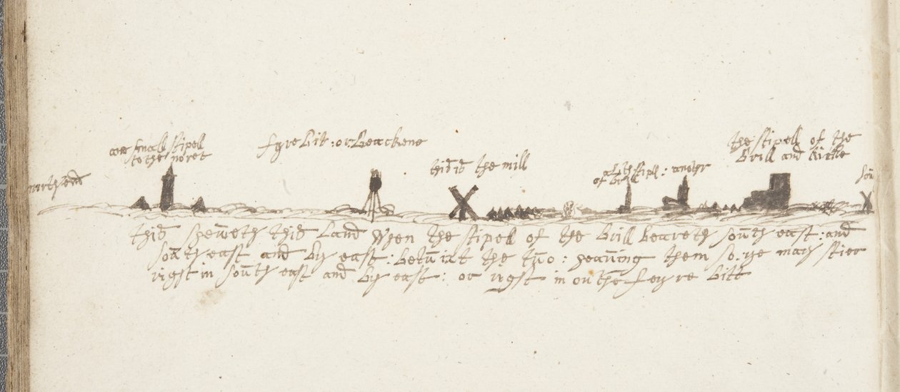 Journal van Alexander Gillespie, detail, 1663 door Alexander Gillespie