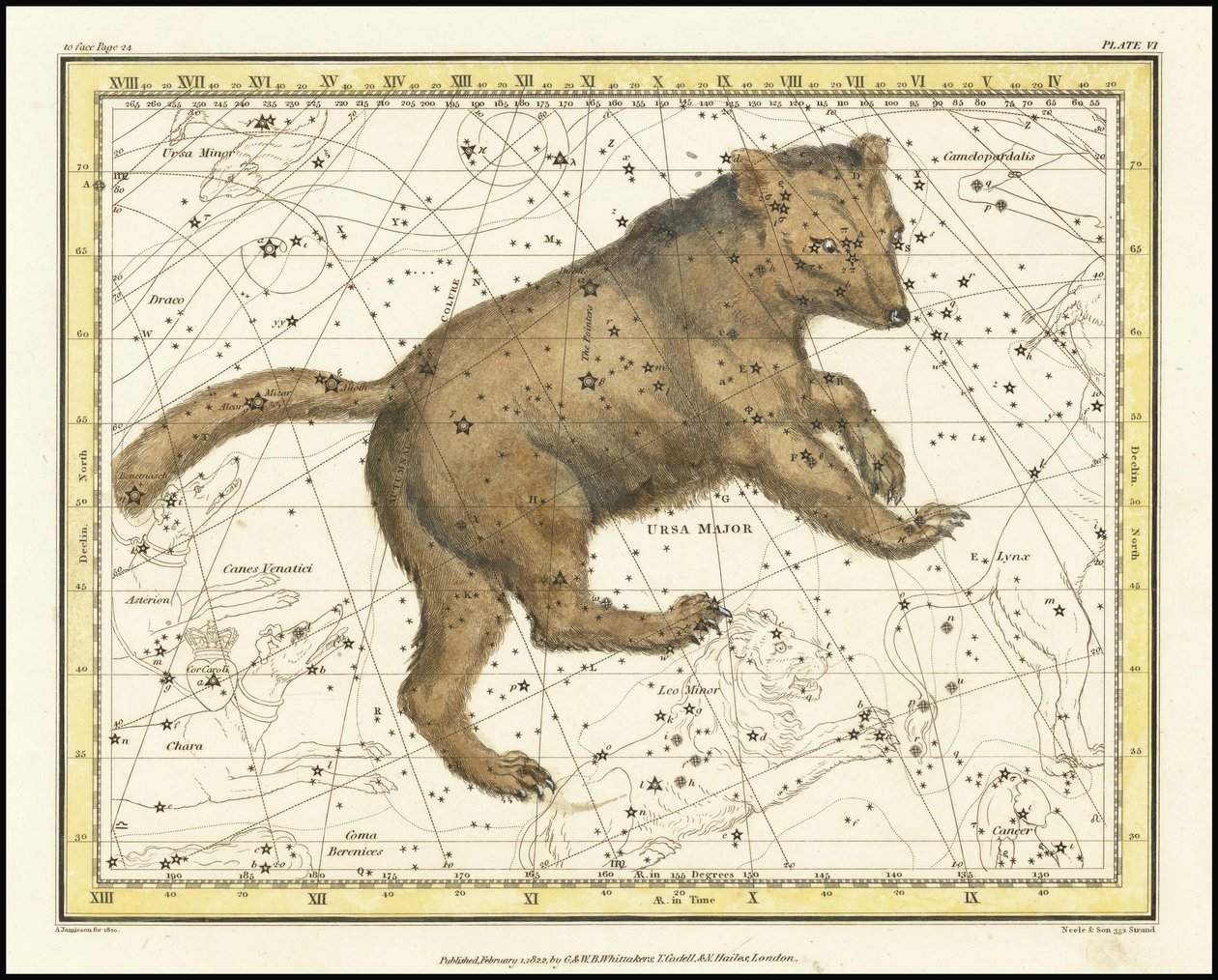 1822 - Alexander Jamieson -- Ursa Major door Alexander Jamieson