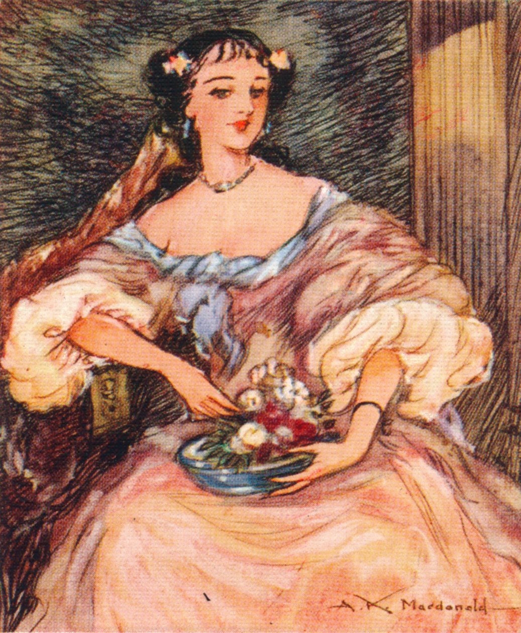 Barbara Palmer nee Villiers, 1e Hertogin van Cleveland, Gravin van Castlemaine door Alexander K. MacDonald