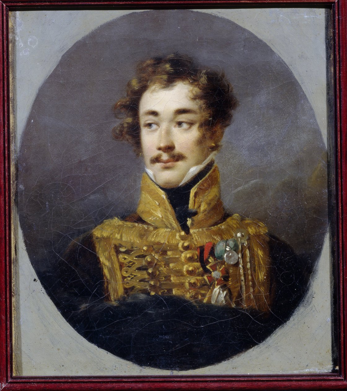 Portret van graaf Alexander Olsufyev (1790-1853) door Alexander Molinari