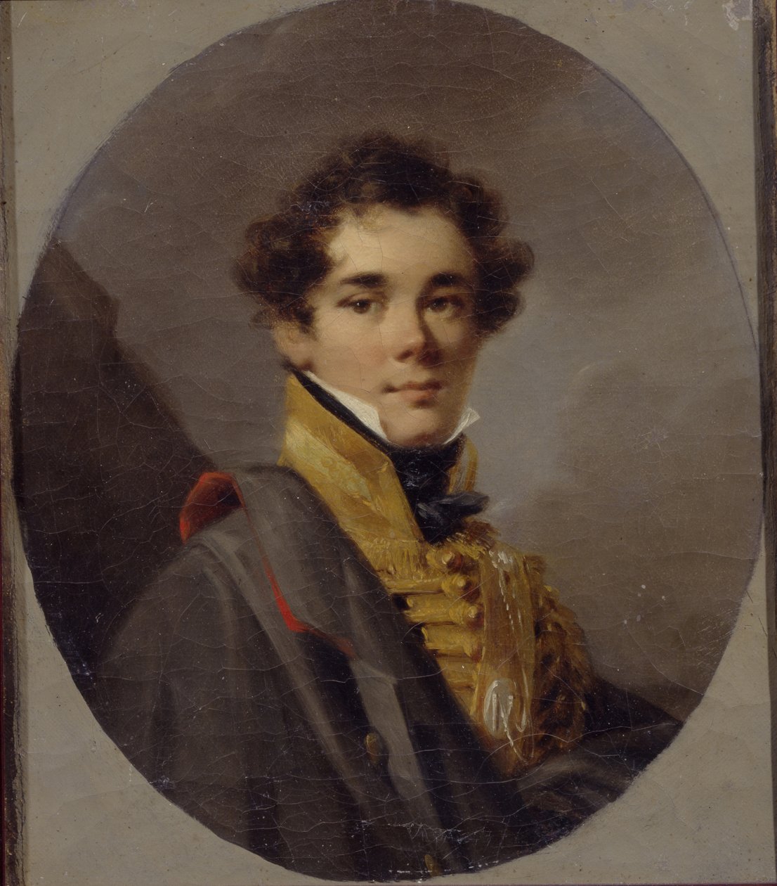 Portret van Graaf Vasily Olsufyev 1796-1858, 1813 door Alexander Molinari