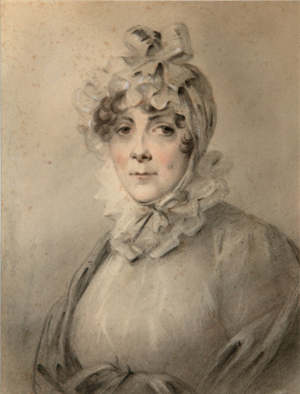 Portret van Gravin Anastasia Nikolaevna Shcherbatova -1810, née Dolgorukova door Alexander Molinari