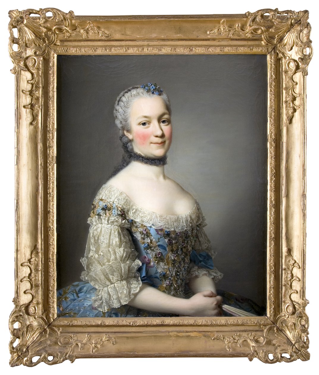 Portret, vrouw door Alexander Roslin