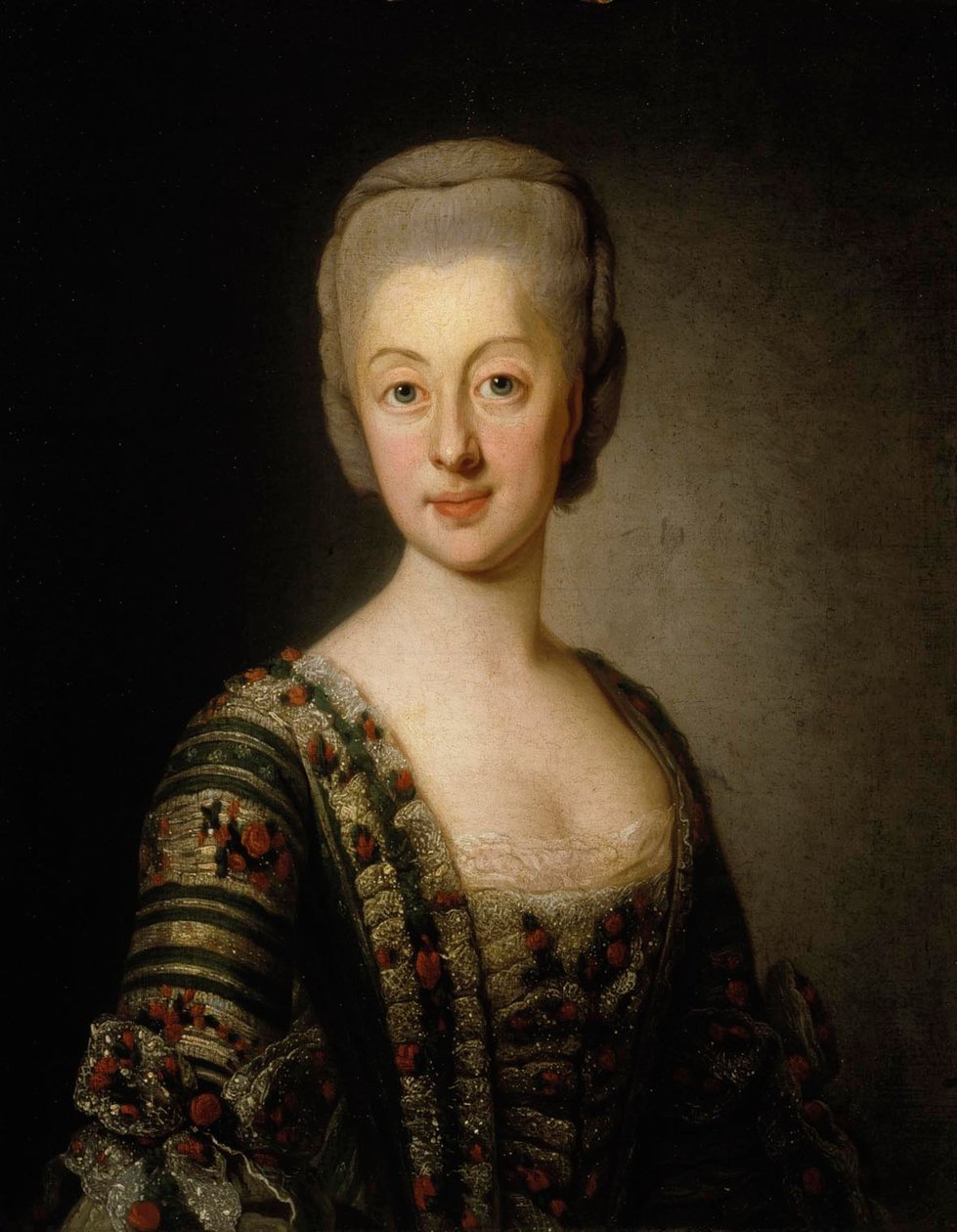 Sophia Magdalena, koningin van Zweden door Alexander Roslin