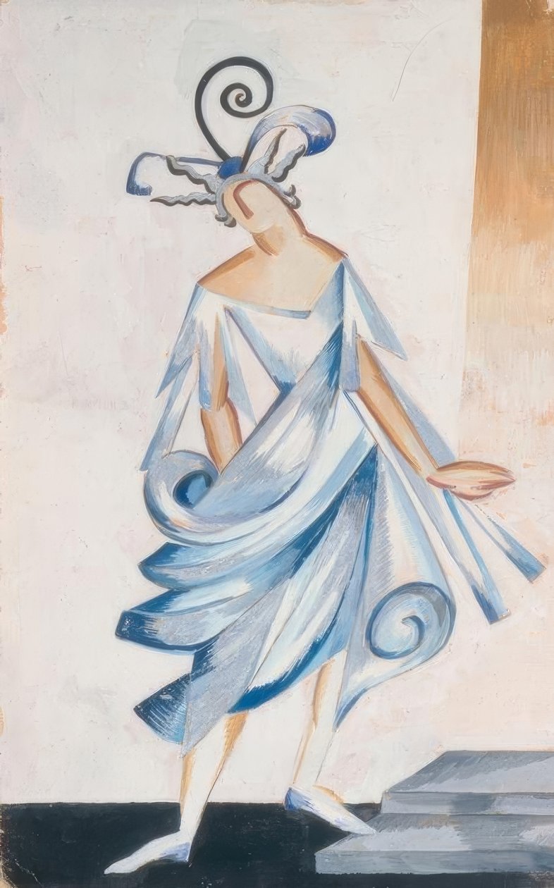 Beeldje van Julia door Alexandra Alexandrowna Exter