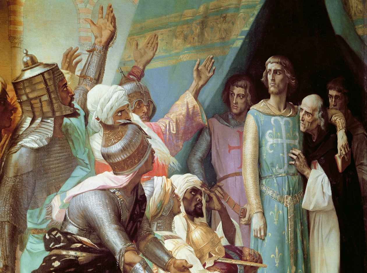 Het leven van St. Louis (detail) door Alexandre Cabanel