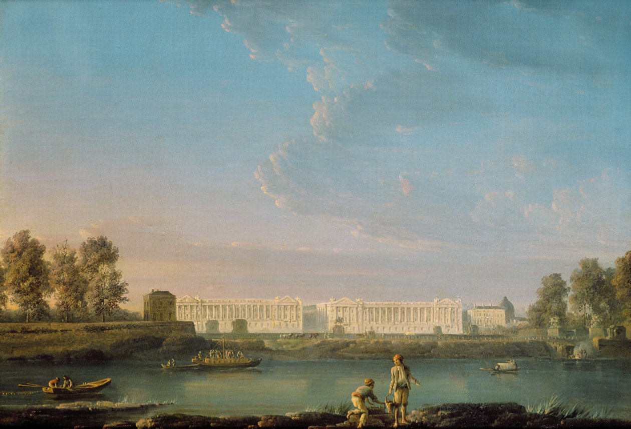 Place Louis XV, ca. 1779 door Alexandre Jean Noel
