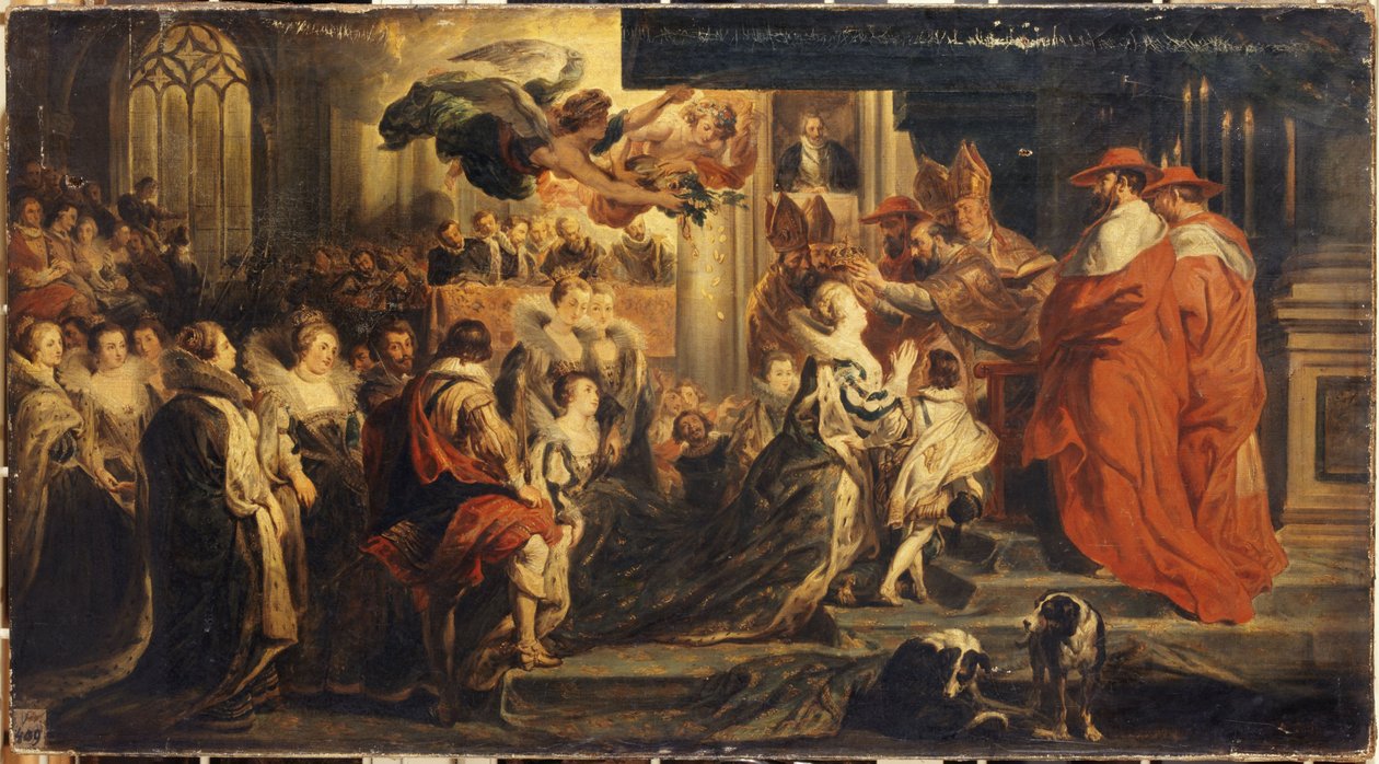 De Kroning van Maria de Medici, 13 mei door Alexandre Colin