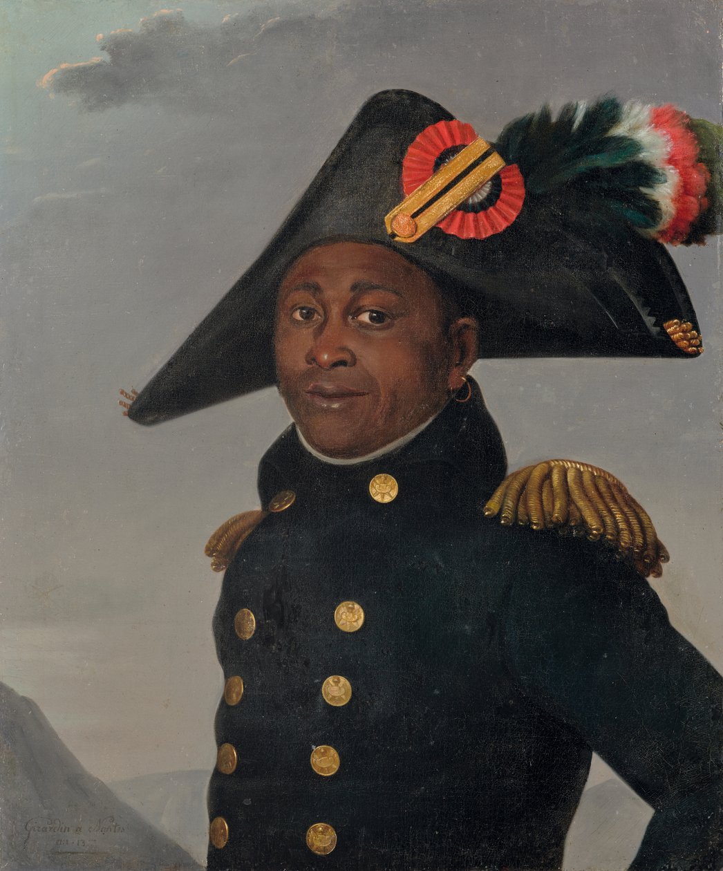 Portret van François-Dominique Toussaint Louverture door Alexandre François Louis de Girardin