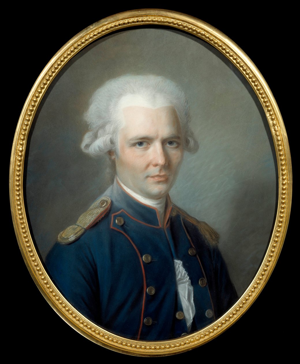Portret van de Franse schrijver Pierre Choderlos de Laclos (1741-1803) door Alexandre Kucharski