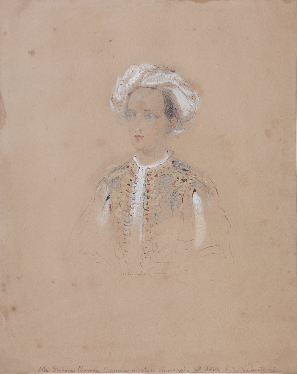 Portret van Groothertog Michael Nikolaevich van Rusland 1832-1909, 1830-1840s door Alexandre de Valentini