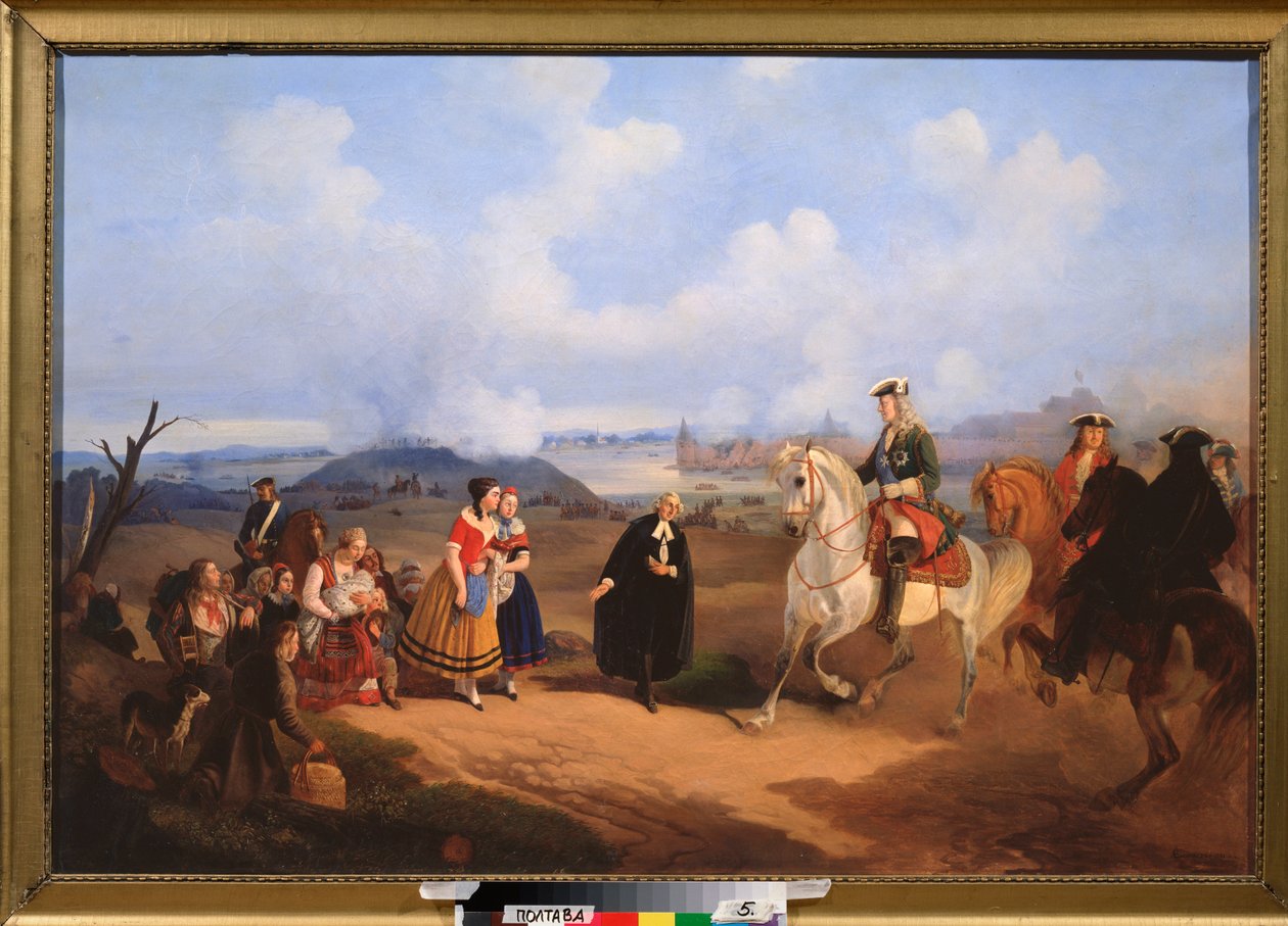 De pastoor Johann Ernst Gluck door Alexei Alexandrovich Vasilyev