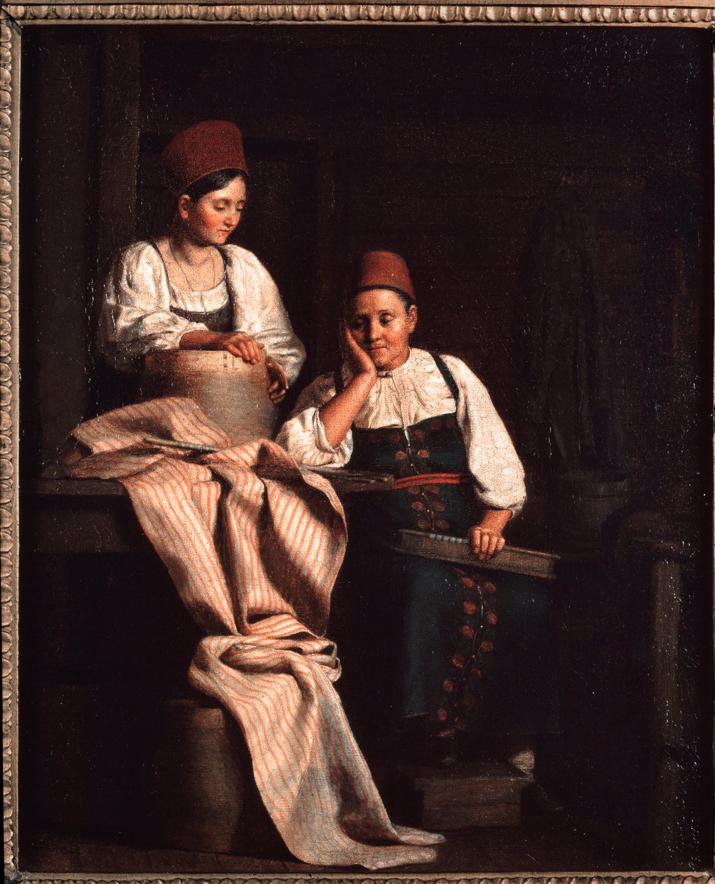 De wevers door Alexei Vasilievich Tyranov