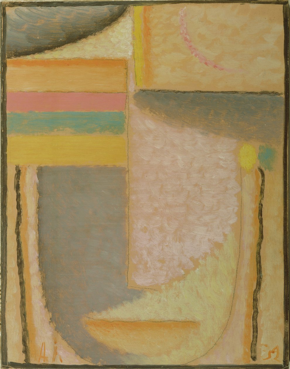 De Laatste Straal, 1931 door Alexej von Jawlensky