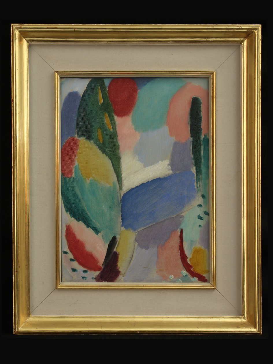 Blauwe Straat, 1916 door Alexej von Jawlensky