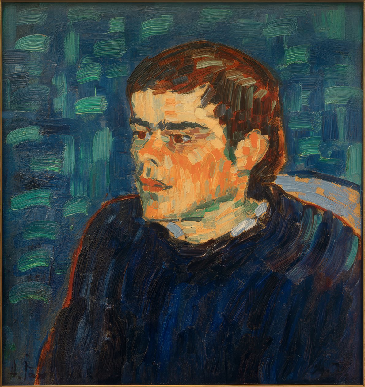 De gebochelde door Alexej von Jawlensky