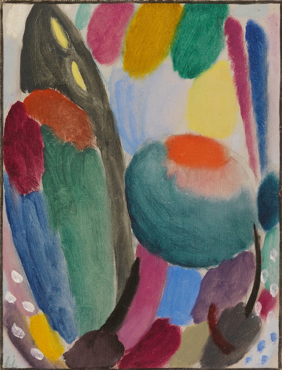 Variatie: aroma en frisheid Nederland, 1918 door Alexej von Jawlensky