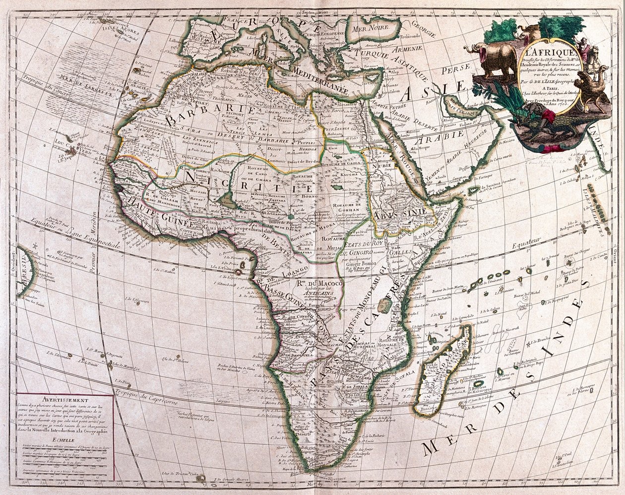 Afrika - door A door Alexis Hubert Jaillot