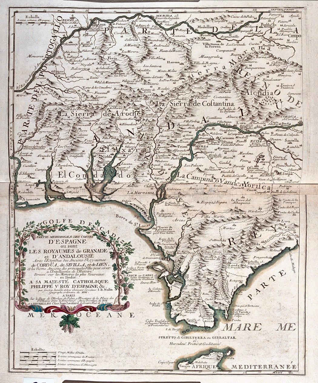 Granada, Andalusië en Zuid-Spanje - door A door Alexis-Hubert Jaillot