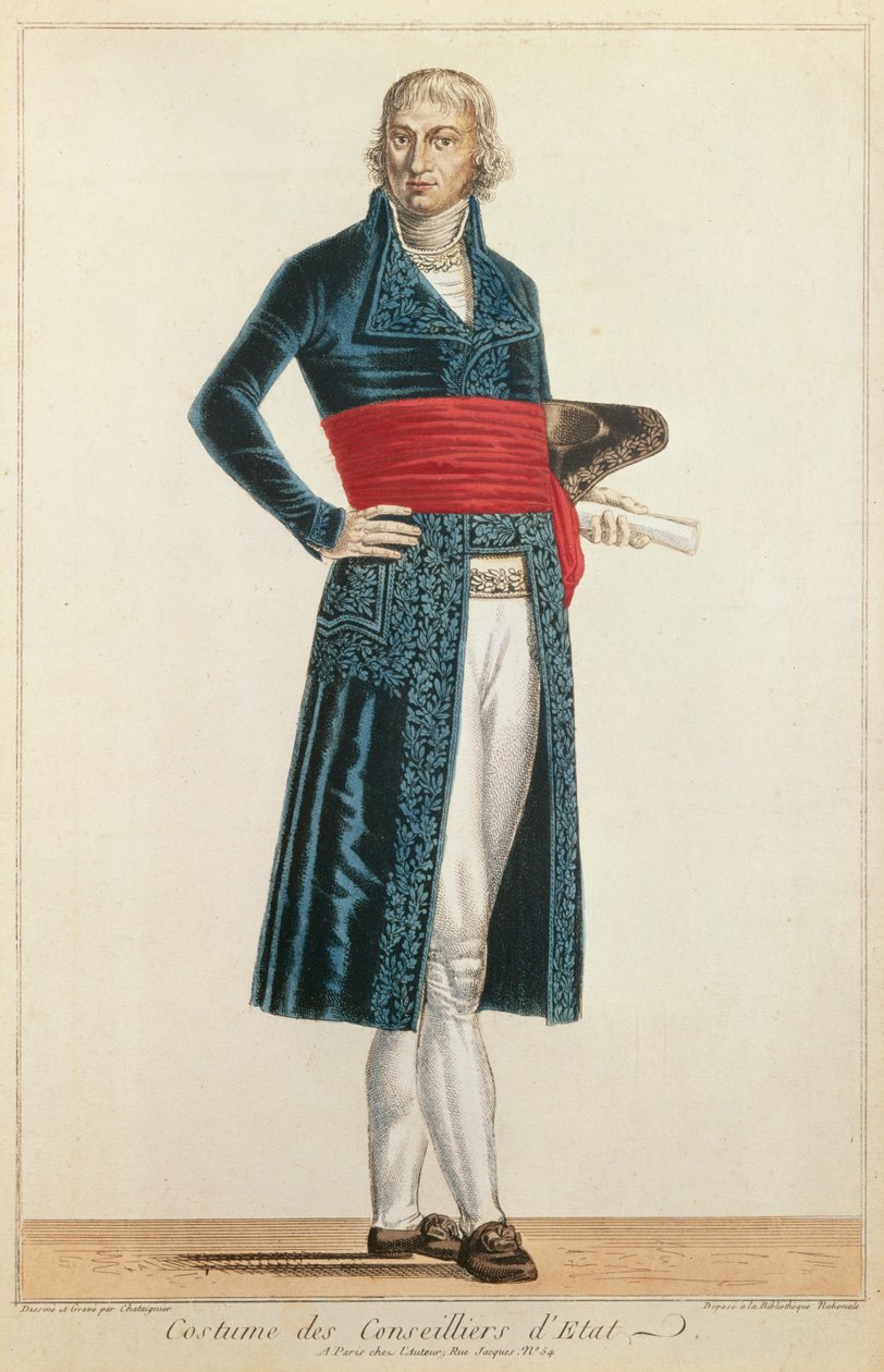 Uniform van de Raadsheer van Staat door Alexis Chataigner