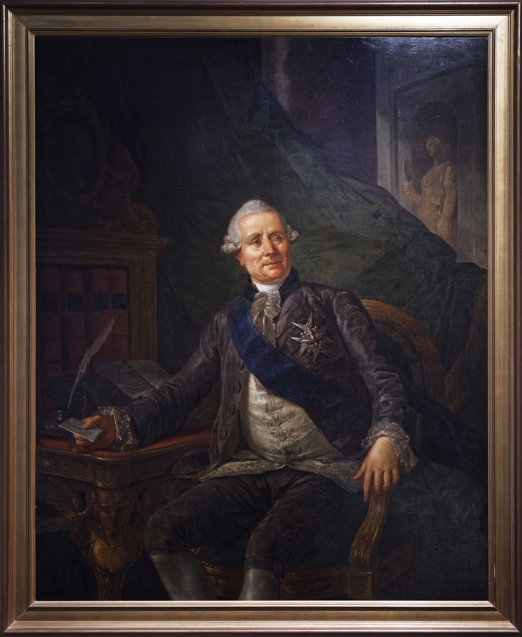 Charles Gravier van Vergennes door Alexis-Joseph Mazerolle