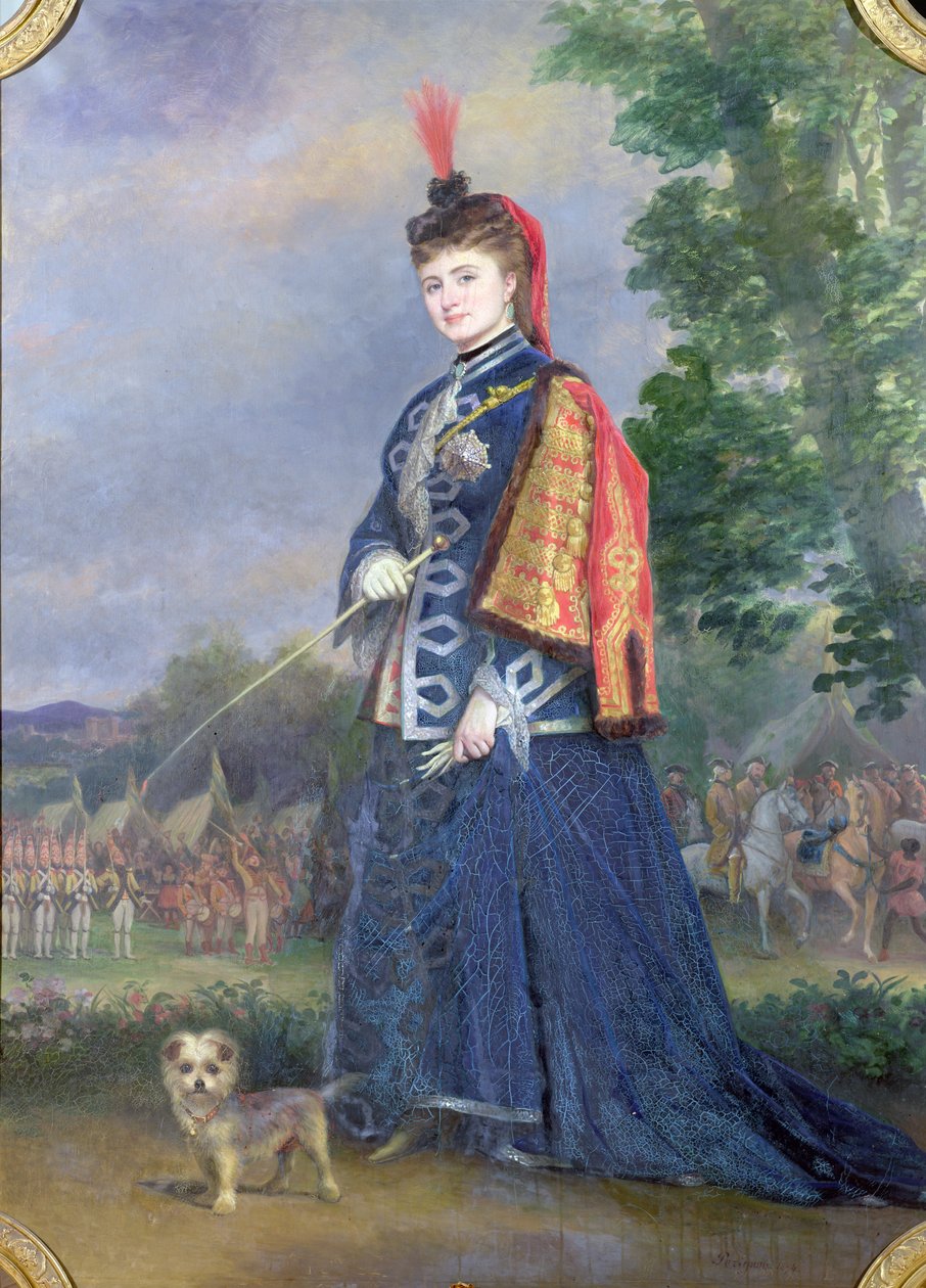 Hortense Schneider (1833-1920) in de rol van de Grote Hertogin in 