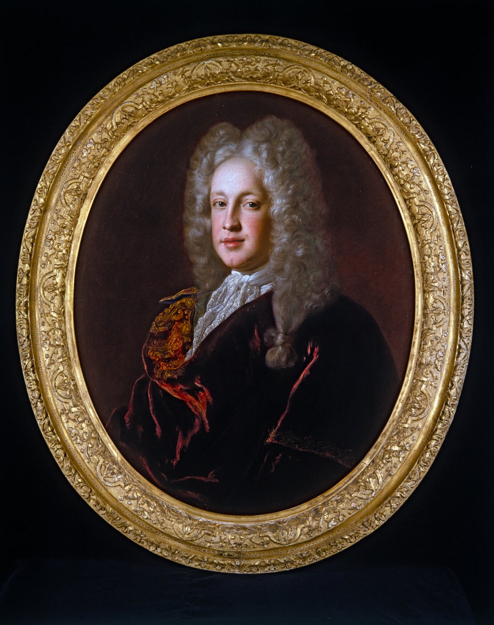 Portret van een heer door Alexis Simon Belle